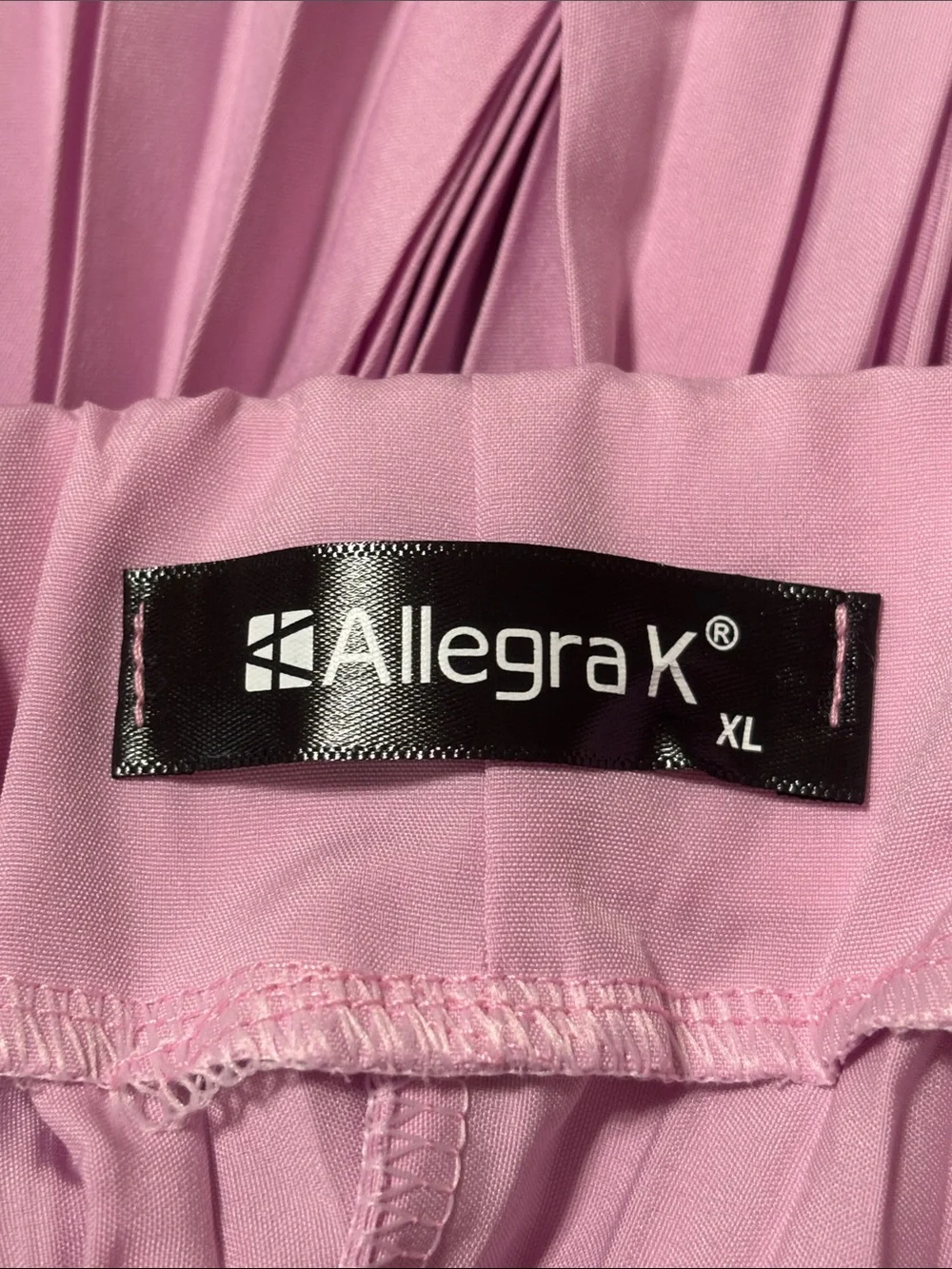 Pleated maxi skirt